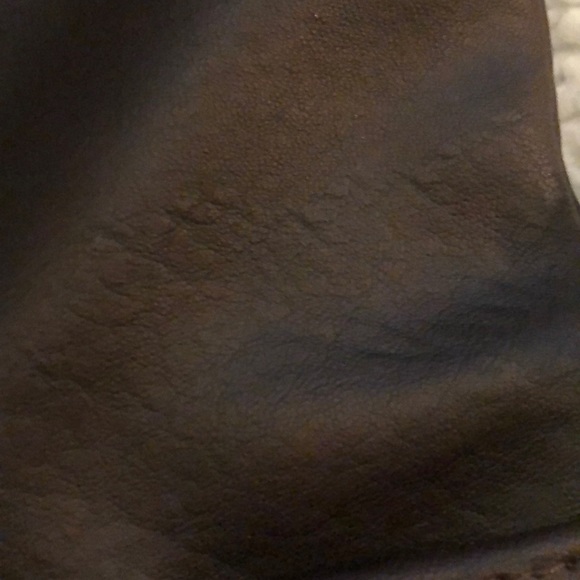 PU Leather Tote. Black with Rhinestone Bow - Picture 7 of 8